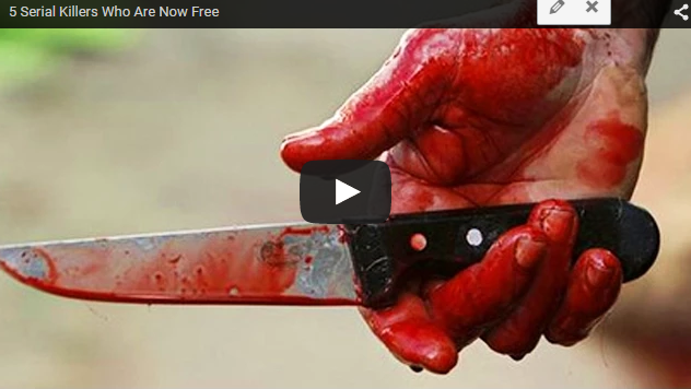Here are 5 serial killers who are free and now walking the streets. Video: TopTrending.com