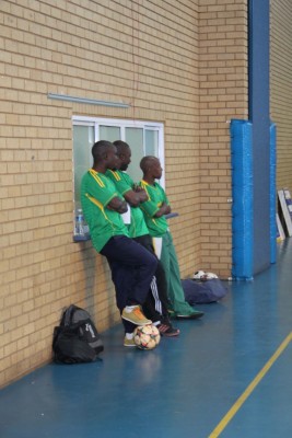 A large group, consisting mostly of pensioners from Khutsong and disabled people from the Rotalia Centre for mentally disabled people in Carletonville last week took part in a fun walk through Carletonville.
