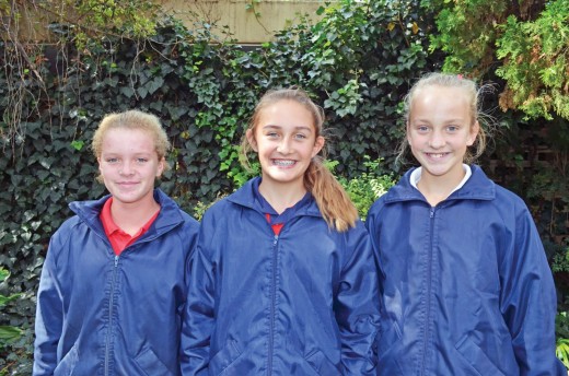 Leané Gey van Pittius, Alret Oberhilzer en Natasha de Beer van Laerskool Bailliepark is gekies vir die Noordwes o.12 netbalspan.