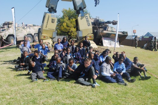 Mighty rhino warrior enraptures Potch