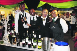 The Vaal Meander Wine Route was officially opened at a glamourous event at Emerald Resort & Casino over the past weekend. Here is Stonehaven’s lovely stall. Photo’s: Retha Fitchat